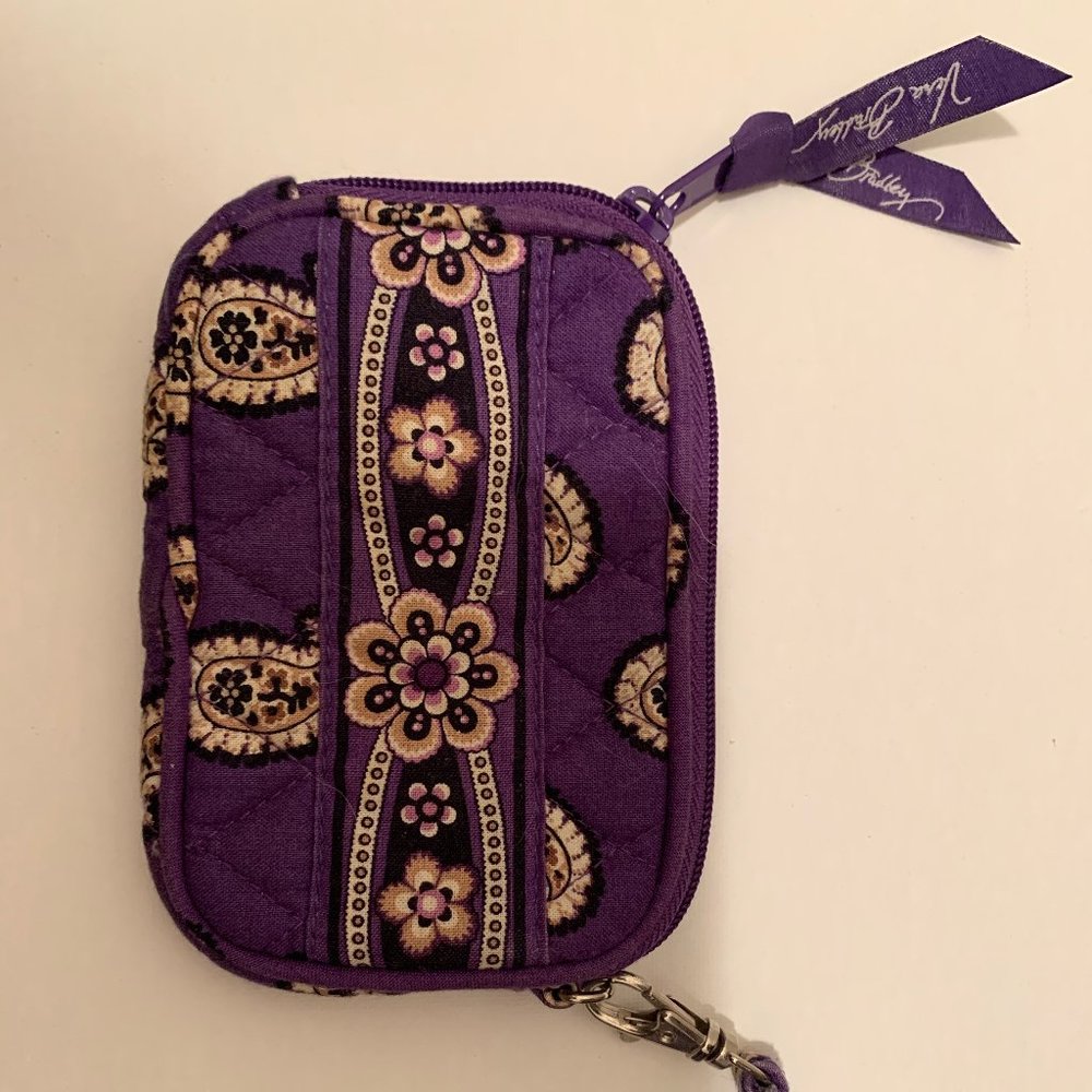 Vera Bradley Purple Paisley Wallet